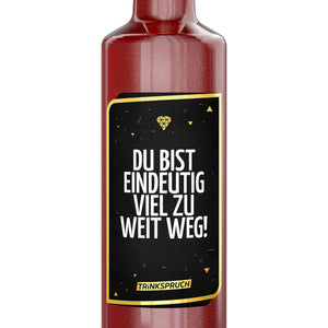 Du bist eindeutig viel zu weit weg!