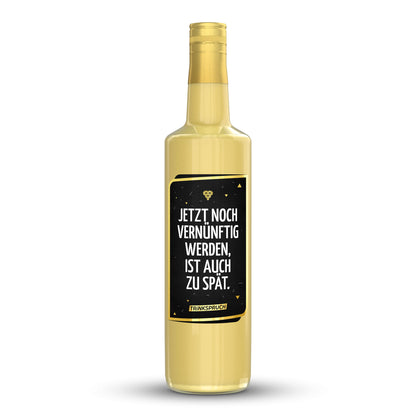 Jetzt noch vernünftig werden ist auch zu spät